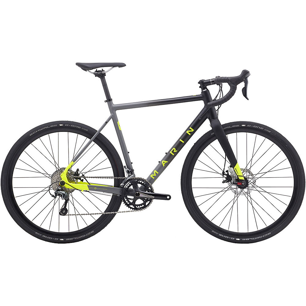 Marin Cortina AX1 Cyclocross Bike 2018 - Satin Black - Grey Fade - 58cm (22.75"), Satin Black - Grey Fade