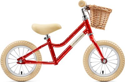 Creme Mia Balance Kids Bike - Red Polka - 12", Red Polka