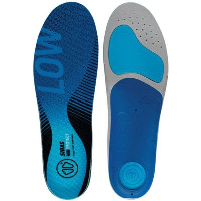 Sidas 3 Feet Low Arch Run Sense Insole SS19 - Blue - XXL}, Blue