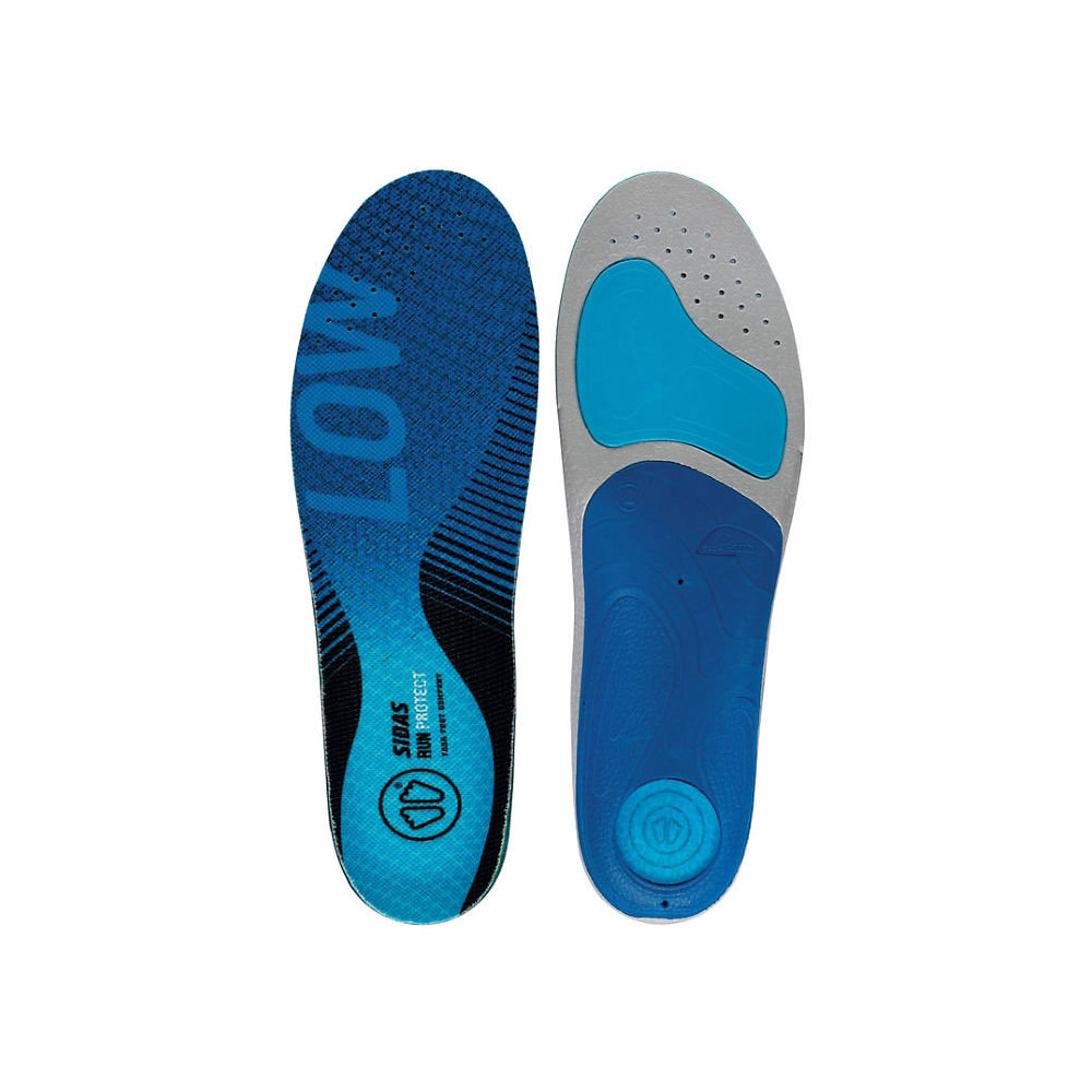 Sidas 3 Feet Low Arch Run protect insole SS19 - Blue - M}, Blue
