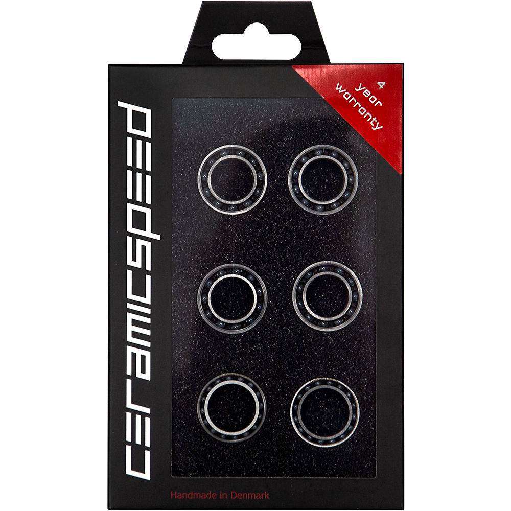 Kit de roulement Prime BlackEdition CeramicSpeed - Noir argent - Non-Disc
