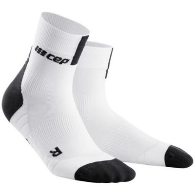 CEP Short Socks 3.0  - White-Dark Grey - L, White-Dark Grey