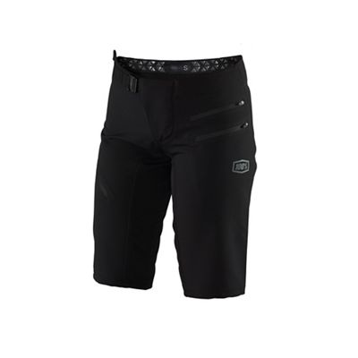100% Women's Airmatic Shorts SS19 - Black - XL}, Black