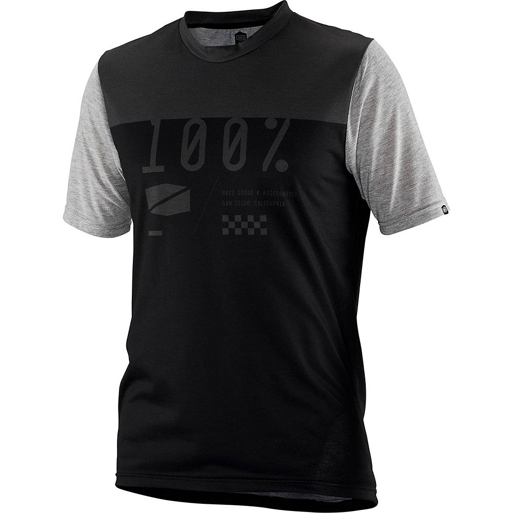 Maillot 100 % Airmatic - Noir/Charcoal