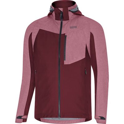 Veste Gore Wear C5 GTX Infinium Hybrid (à capuche) - Chestnut Red - XXL, Chestnut Red