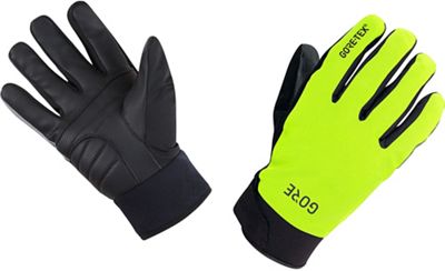 Gore Wear C5 GTX Thermo Gloves - Neon Yellow-Black - XS, Neon Yellow-Black