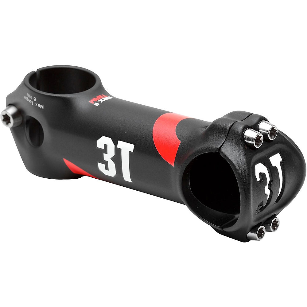 3T Arx II Team Stem - Noir/Rouge - 17 degrees, Noir/Rouge