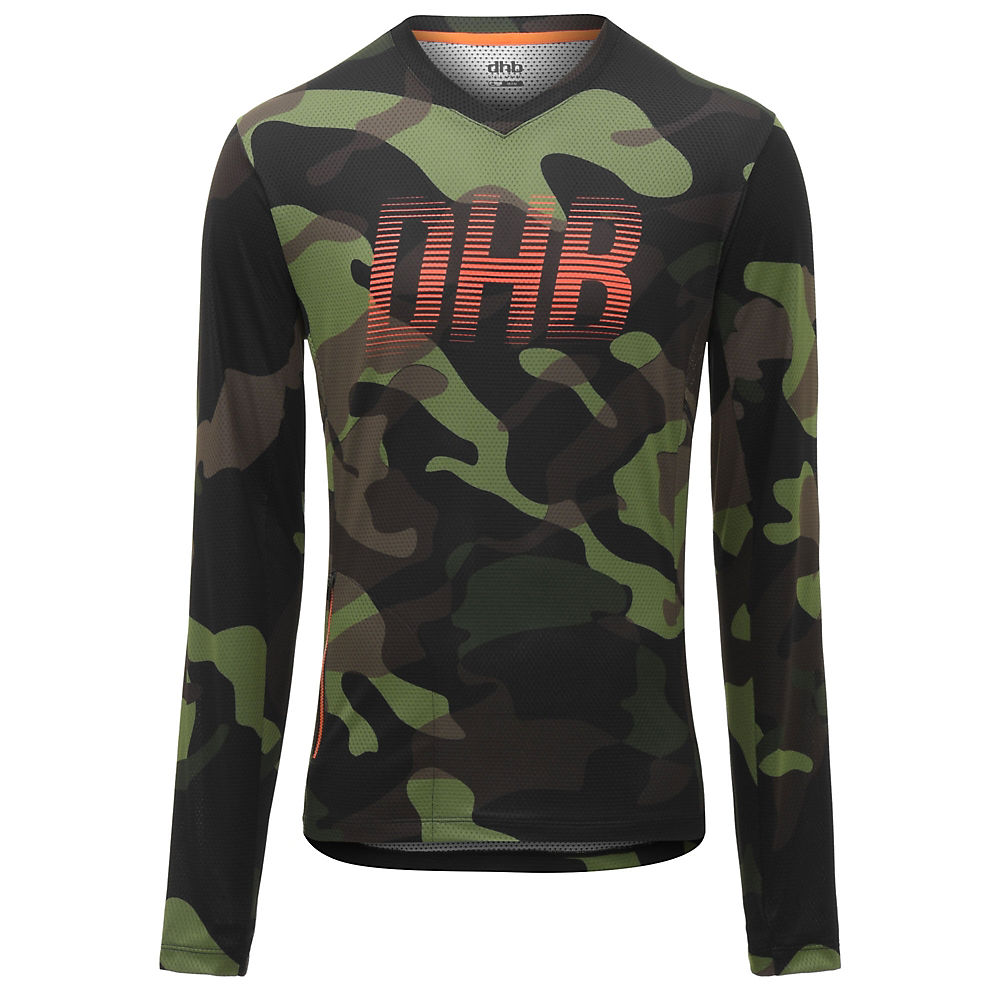 dhb All Mountain Long Sleeve Jersey - Camo, Camo