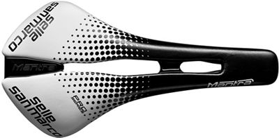 Selle Selle San Marco Mantra Open-Fit Pro Series - Blanc-Noir