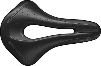 Selle San Marco Shortfit Supercomfort Racing Saddle - Noir/Noir
