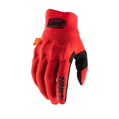 Gants 100 % Cognito D30 - Rouge-Noir, Rouge-Noir
