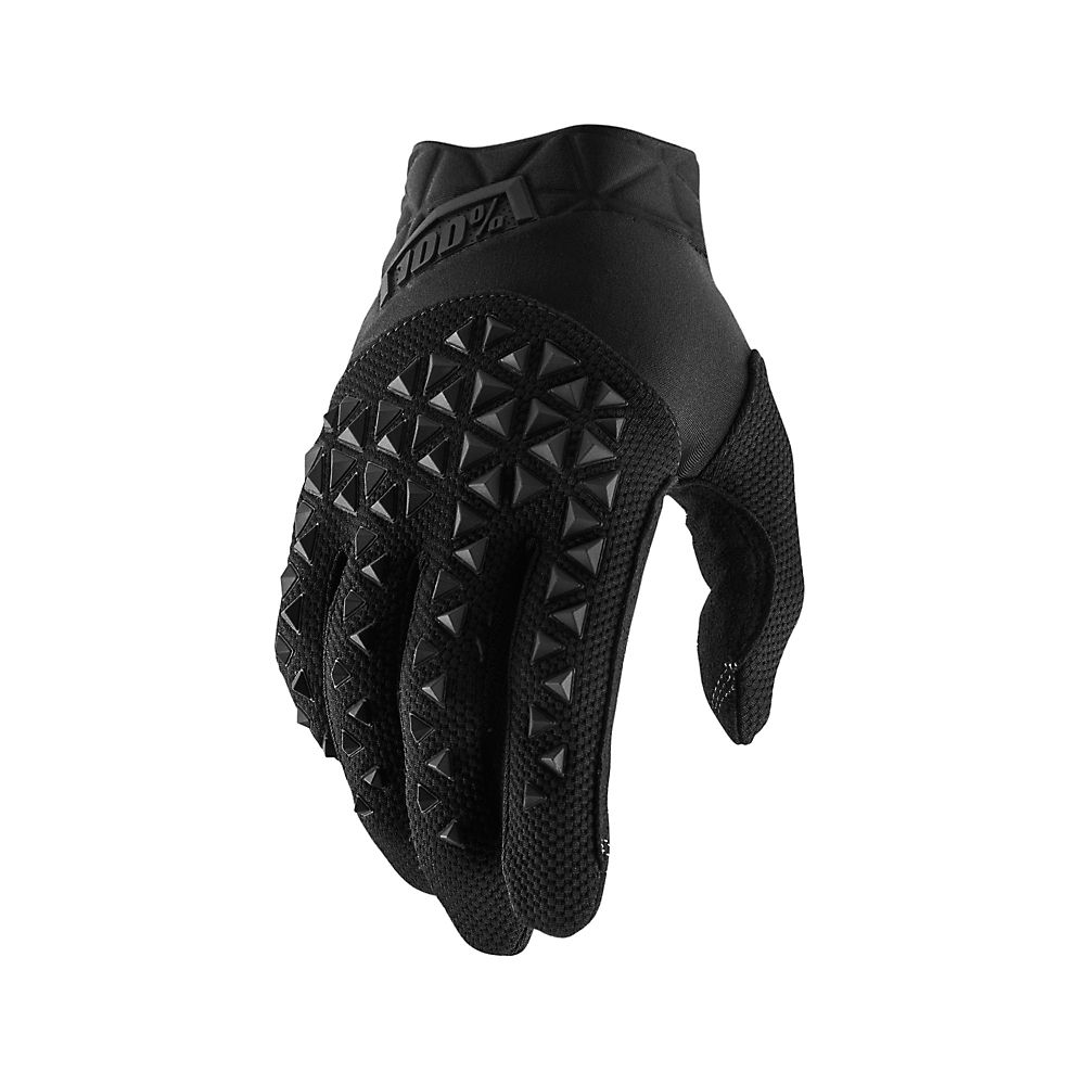 Gants 100 % Airmatic - Noir/Charcoal, Noir/Charcoal