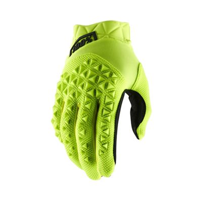 Gants 100 % Airmatic - Jaune/Noir - XL, Jaune/Noir