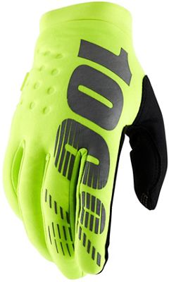100% Brisker Gloves - Fluo-Yellow, Fluo-Yellow