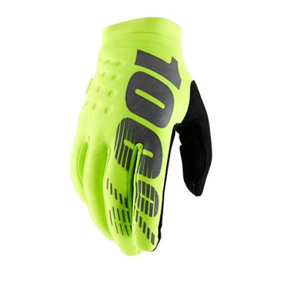 Gants Enfant 100 % Brisker  - Fluo/Jaune - XL, Fluo/Jaune