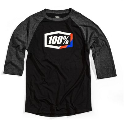 100% Stripes Tech Tee  - Noir - L, Noir