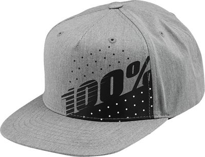 100% Oscillate Youth Snapback Hat - Gris - One Size