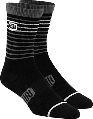 100% Advocate Performance Socks  - Noir - L/XL/XXL, Noir