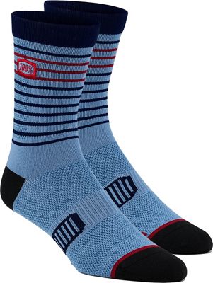 100% Advocate Performance Socks  - Bleu - L/XL/XXL, Bleu