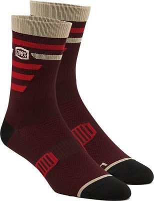 100% Advocate Performance Socks  - Brique - L/XL/XXL, Brique