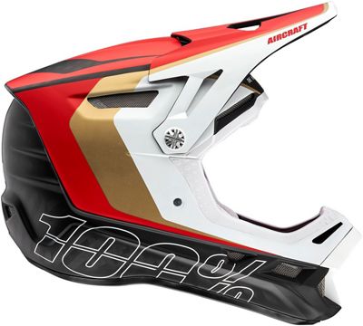 Casque 100 % Aircraft (carbone, MIPS)  - Rouge - L, Rouge