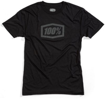 100% Essential Tech Tee  - Noir-Gris - XL, Noir-Gris