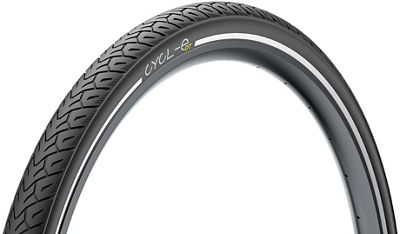 Pirelli Cycl-E Downtown E-Bike City Tyre - Black - 700c}, Black