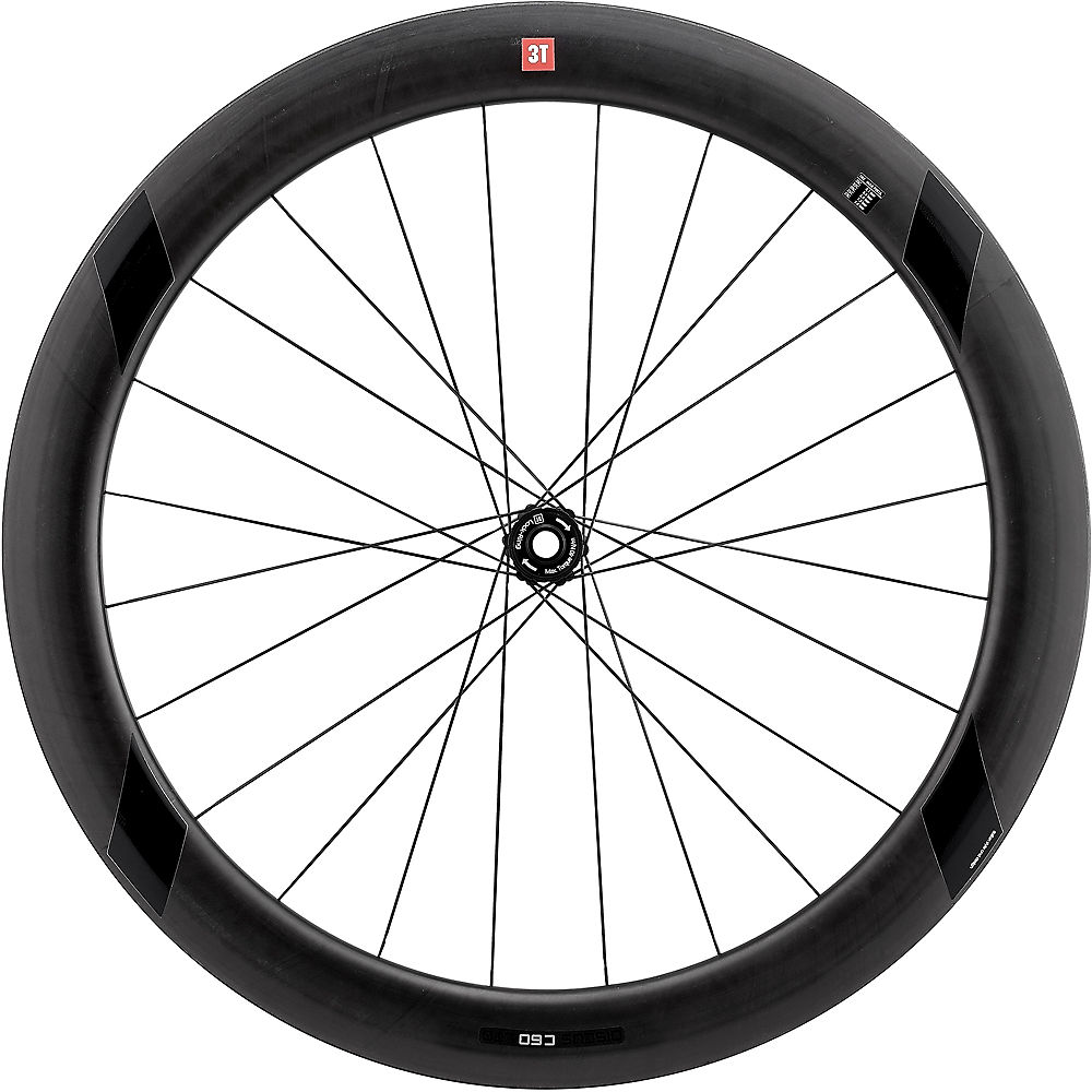 3T Discus C60 Ltd Stealth TR Front Wheel - Shimano, n/a