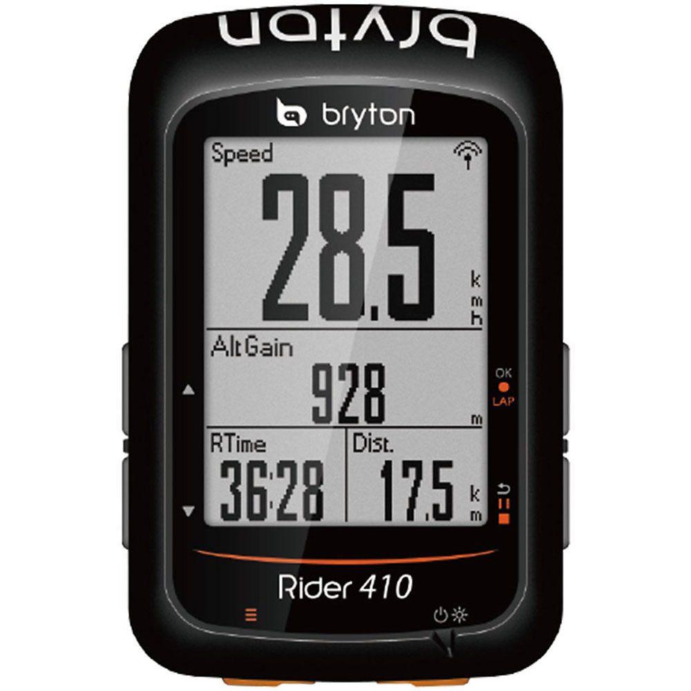 Compteur de vélo Bryton Rider 410 2019 - Noir