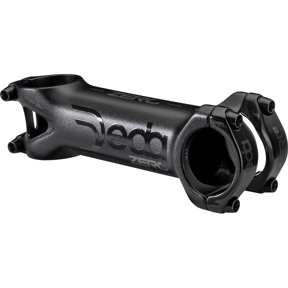 Potence Deda Elementi Zero 2 - Polished On Black - 31.7mm, Polished On Black