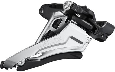 Shimano SLX M7100 E 2x12 Speed Front Derailleur - Mid Mount - Mid Mount}, Mid Mount