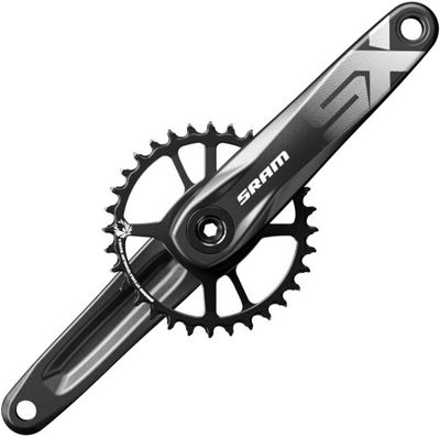Pédalier SRAM SX Eagle (12 vitesses, DUB, DM) - Noir - 32t, Noir