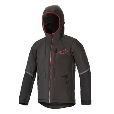 Alpinestars Denali Jacket - Black Rio Red - XL