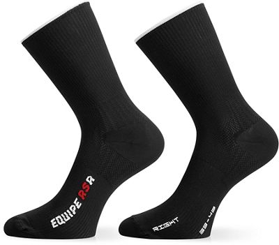 Assos RSR Socks - Black Series - XL/XXL}, Black Series