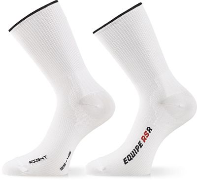 Assos RSR Socks - Holy White - M/L}, Holy White