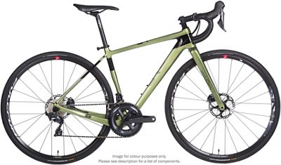 Orro Terra C 8070 Di2 R700 Adventure Bike 2020 - Vert métallique - XS