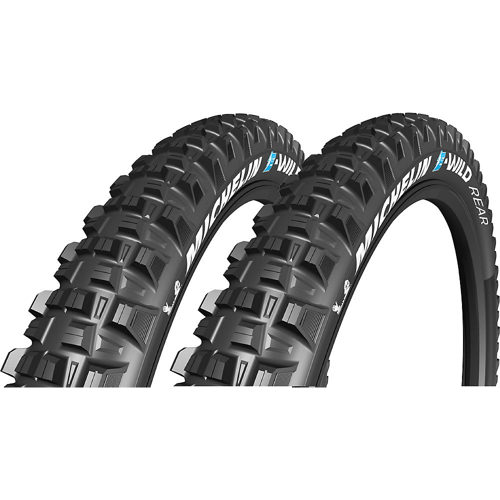 Michelin E-Wild Gum-X TLR Enduro TS 2.6 Tyres - Noir - Folding Bead