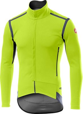 Maillot Castelli Perfetto ROS (manches longues) - Jaune Fluo