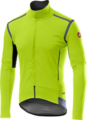 Castelli Perfetto ROS Convertible Jacket - Yellow Fluo - M, Yellow Fluo