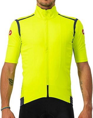Maillot Castelli Gabba ROS (léger) - Jaune Fluo