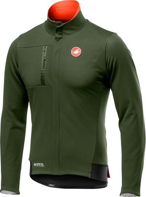 Veste Castelli Double Espresso  - Vert militaire - XL, Vert militaire