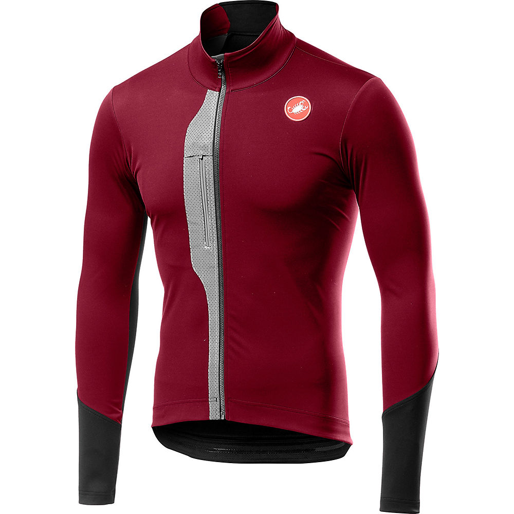 Castelli Trasparente V Jersey - Matador Rouge