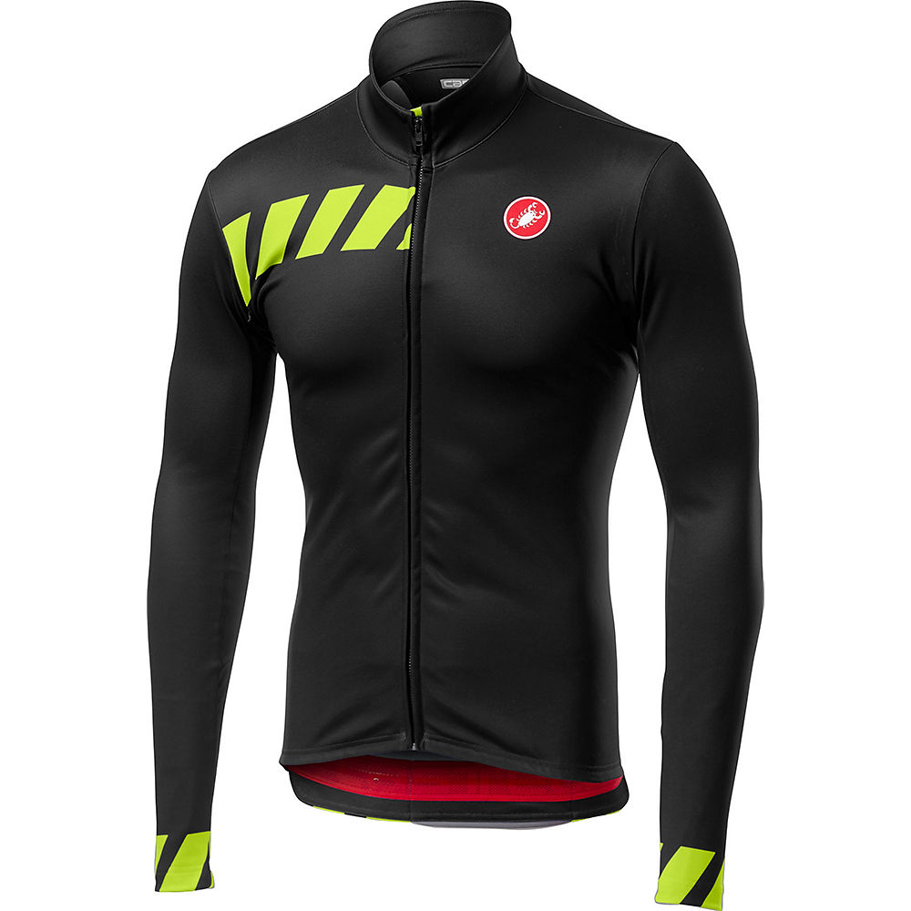 Castelli Pisa Jersey Fz - Noir clair