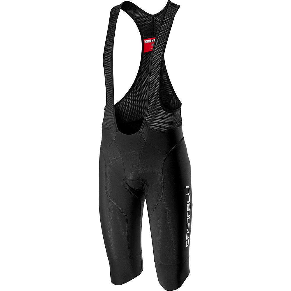 Cuissard court à bretelles Castelli Omloop Pro - Noir