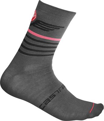 Castelli Lancio 15 Socks - Gris foncé - S/M