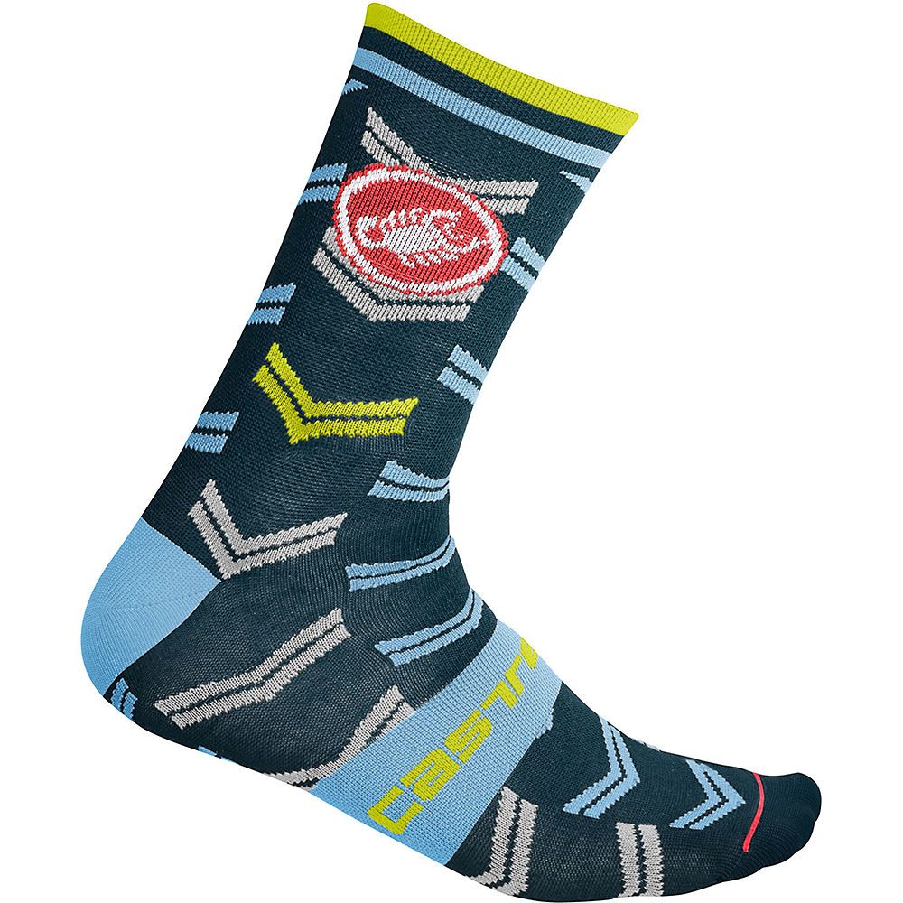Castelli Transition 18 Sock - Midnight Navy - S/M