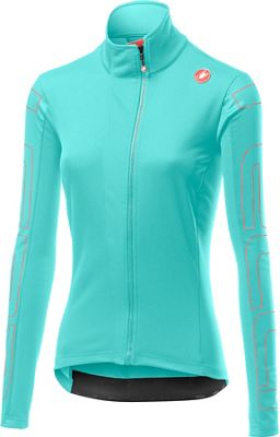 Castelli Women's Transition Jacket - Glacier Lake-Brilliant Pink - XS