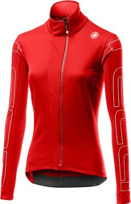 Castelli Women's Transition Jacket - Red-Ivory - XS