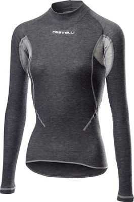 Castelli Women's Flanders 2 Warm Baselayer  - Gray - XS, Gray