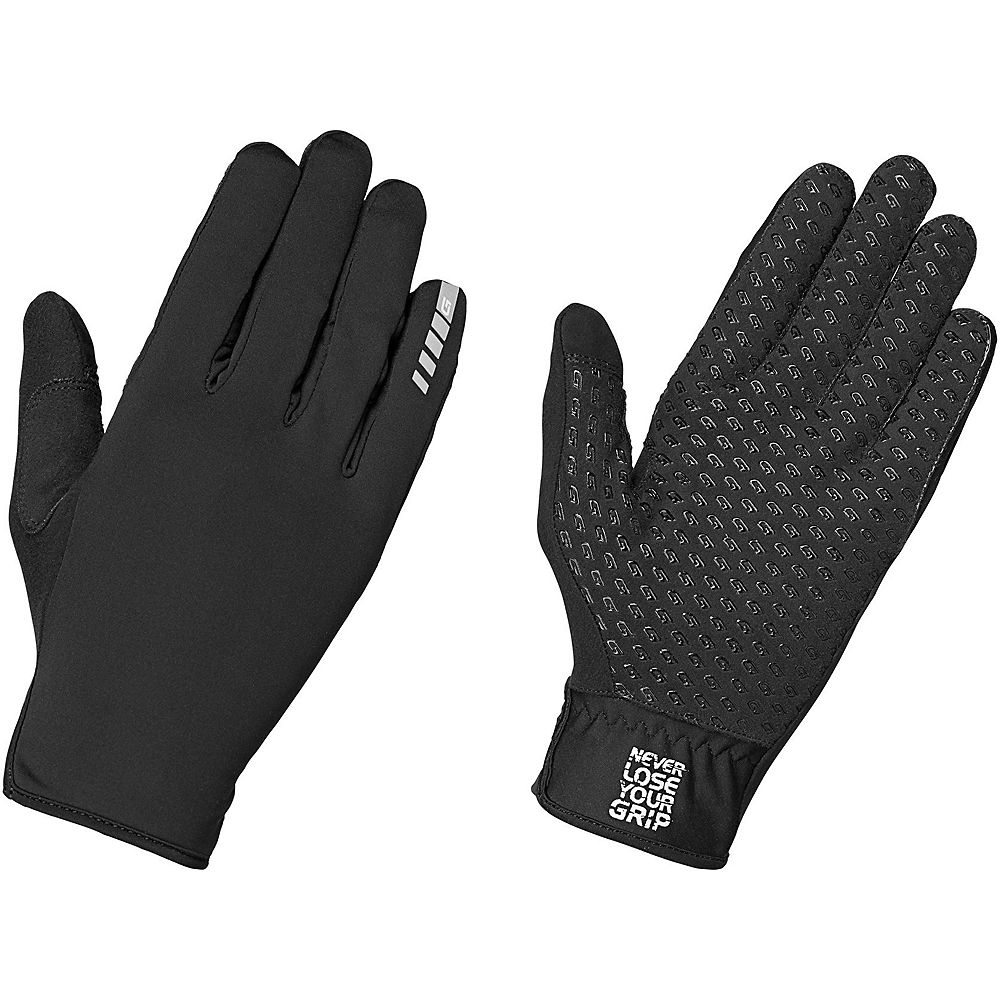 Gants GripGrab Raptor (coupe-vent, hiver) - Noir - M, Noir